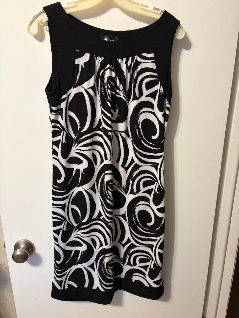 AB Studio black and white dress * sz 10